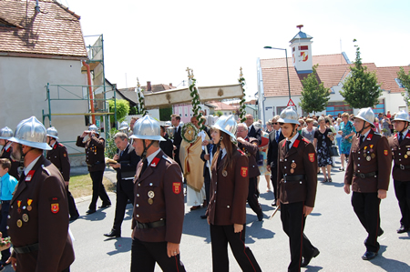 Fronleichnam in Oslip 2014