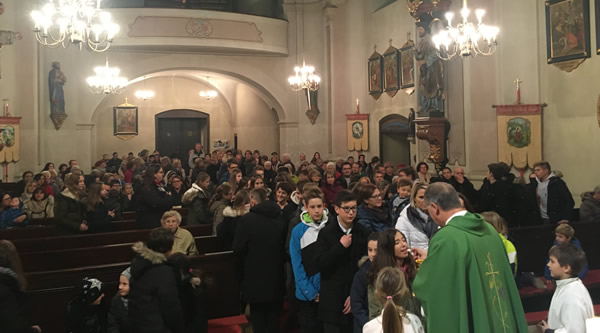 Jugendmesse für Firmlinge in Trausdorf