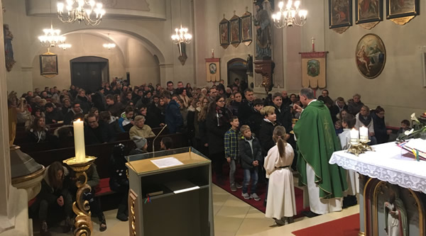 Jugendmesse für Firmlinge in Trausdorf