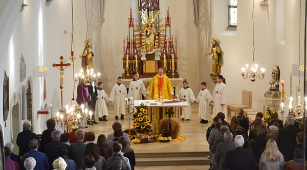 Žetvena zahvalnica - Erntedank, 09.10.16