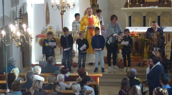 Erntedankfest - žetvena zahvalnica