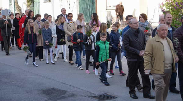 Palmsonntag - macicna nedilja, 09.04.2017