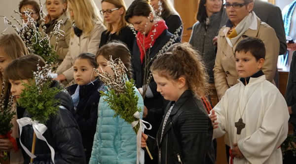 Palmsonntag - macicna nedilja, 09.04.2017