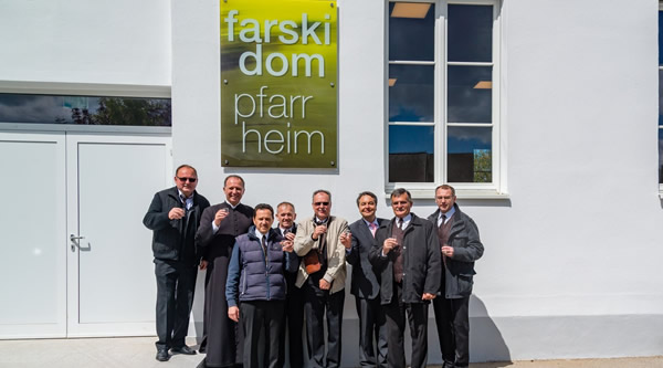 Pfarrheimsegnung, 23.04.2017