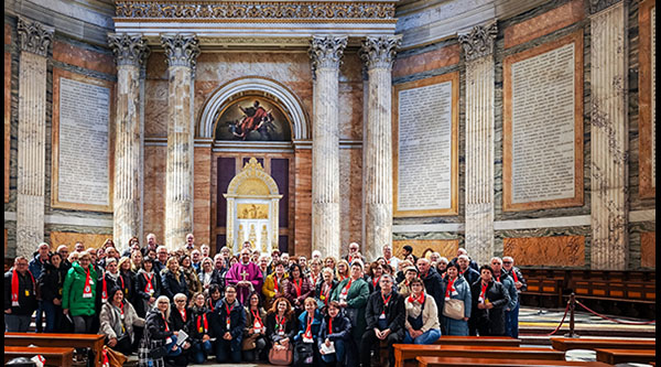 Shodišće u Rim - Pilgerfahrt nach Rom